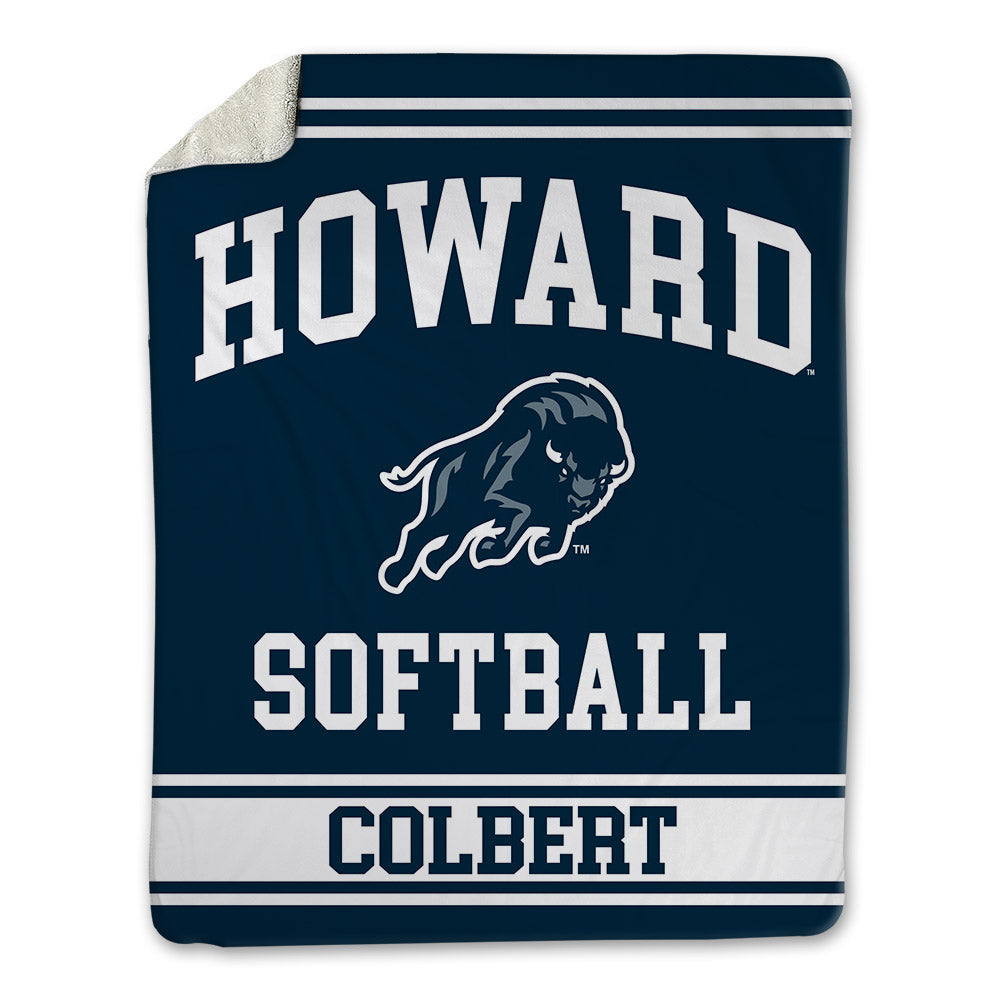 Howard - NCAA Softball : Wisdom Colbert - Blanket-0