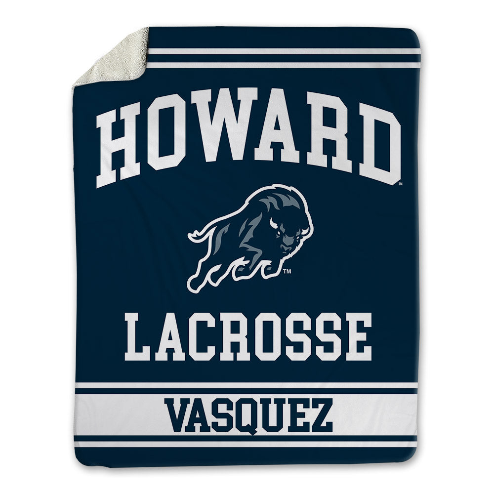 Howard - NCAA Women's Lacrosse : Tea Vasquez - Blanket-0