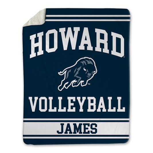 Howard - NCAA Women's Volleyball : Alexys James - Blanket-0