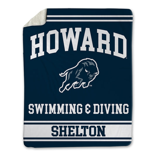 Howard - NCAA Women's Swimming & Diving : Sydney Shelton - Blanket-0
