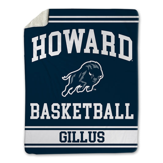 Howard - NCAA Men's Basketball : Cameron Gillus - Blanket-0