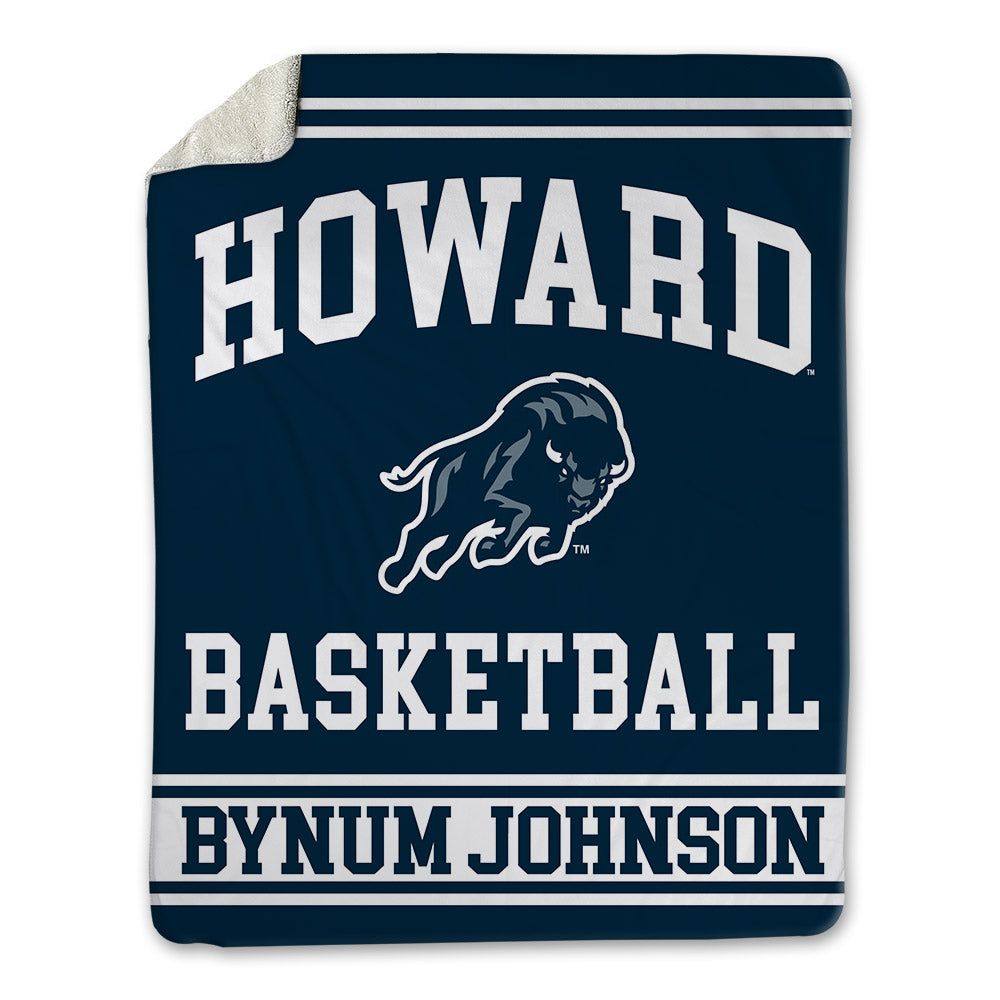 Howard - NCAA Women's Basketball : Destiny Bynum johnson - Blanket-0
