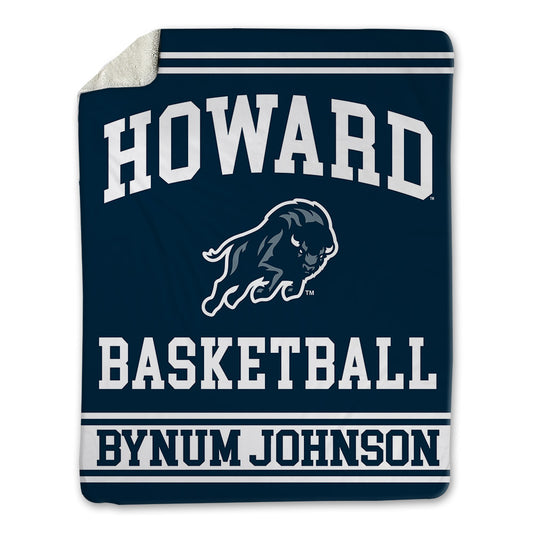 Howard - NCAA Women's Basketball : Destiny Bynum johnson - Blanket-0