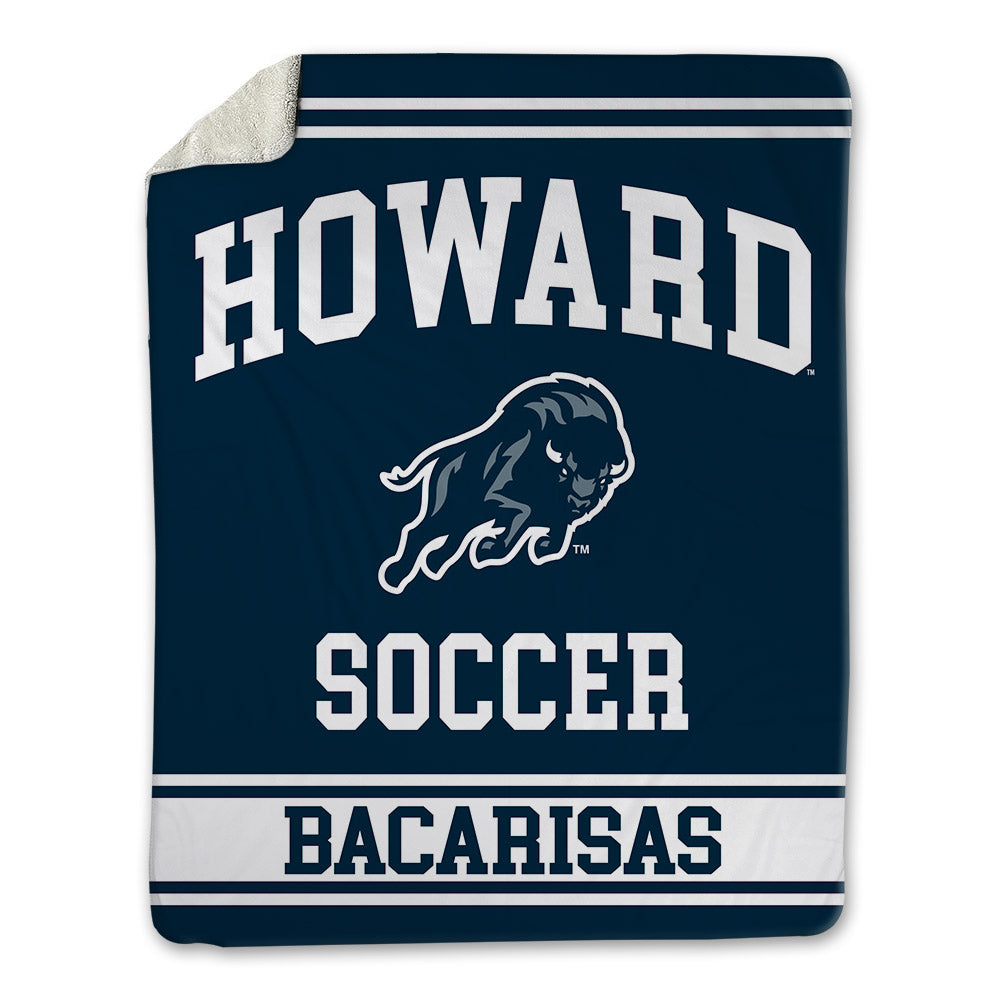 Howard - NCAA Women's Soccer : Karly Leine Bacarisas - Blanket-0