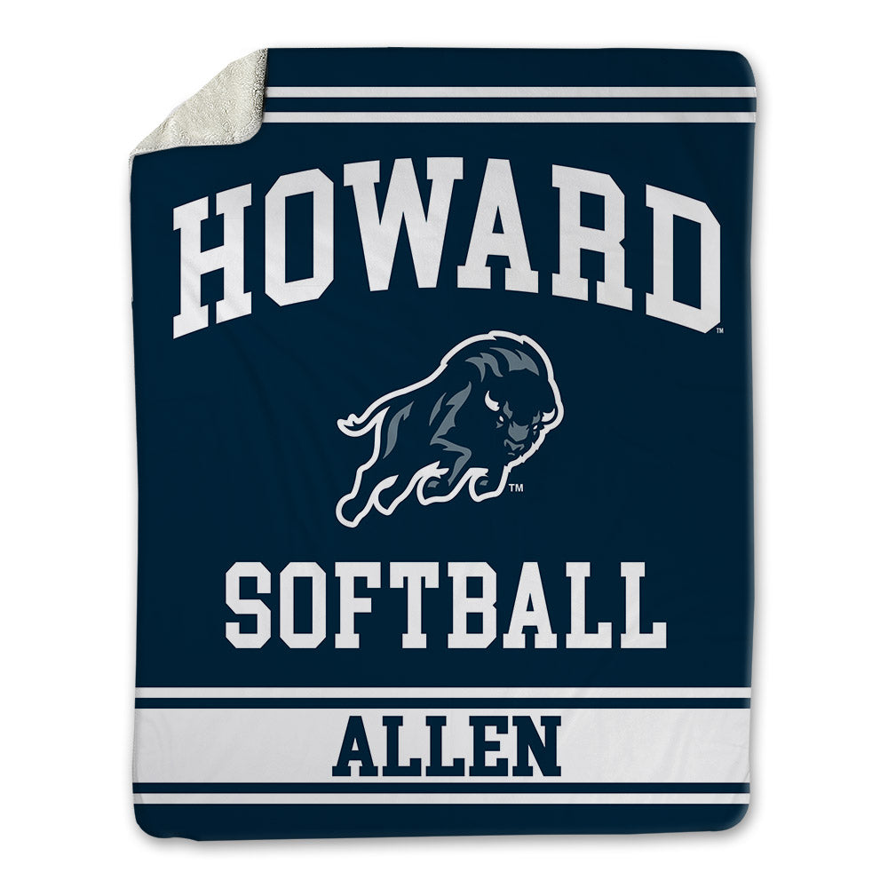 Howard - NCAA Softball : Ariyah Allen - Blanket-0