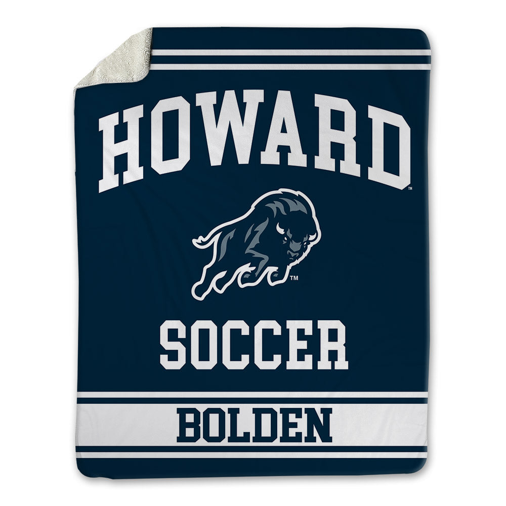 Howard - NCAA Women's Soccer : Jaiya Bolden - Blanket-0
