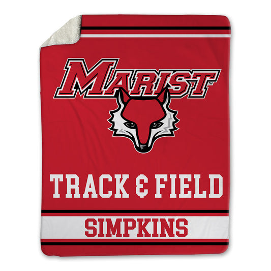Marist - NCAA Men's Track & Field : Manasi Simpkins - Blanket-0