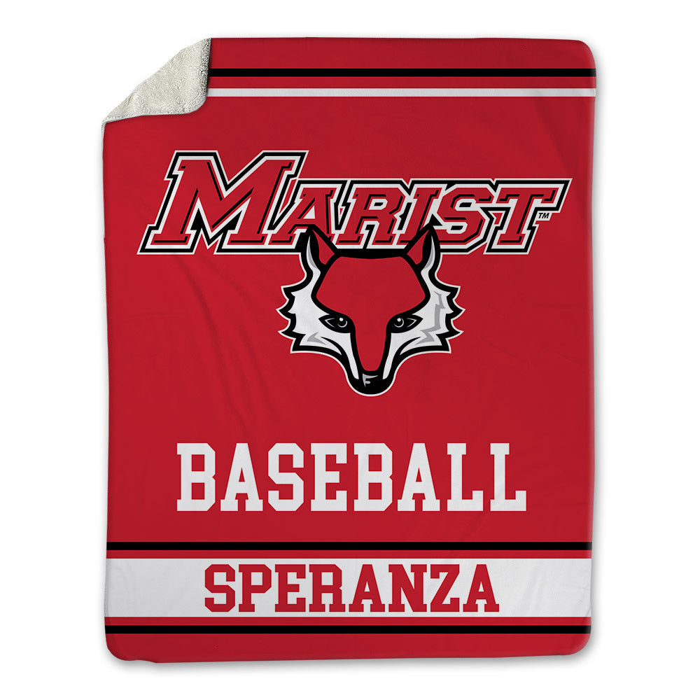 Marist - NCAA Baseball : Andrew Speranza - Blanket-0