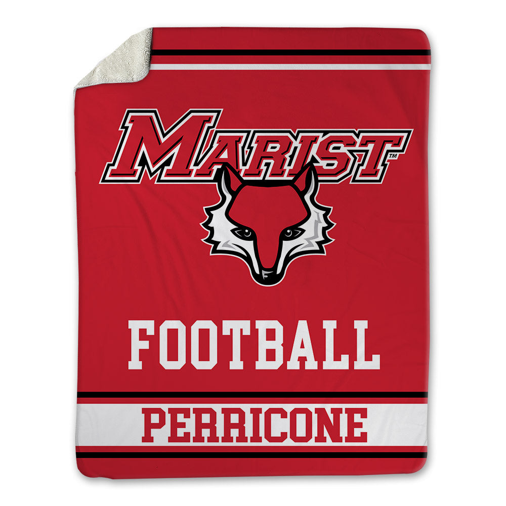 Marist - NCAA Football : Dominic Perricone - Blanket-0