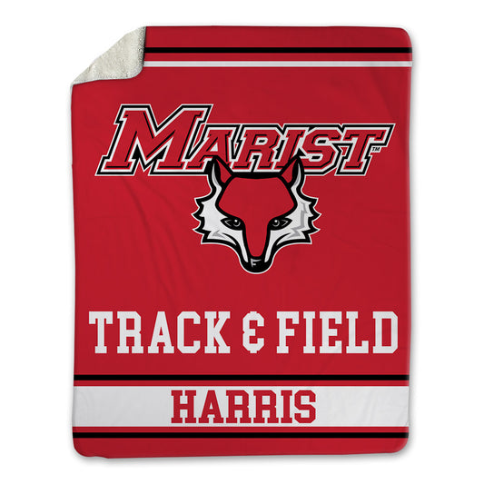 Marist - NCAA Men's Track & Field : Emmanuel Harris - Blanket-0