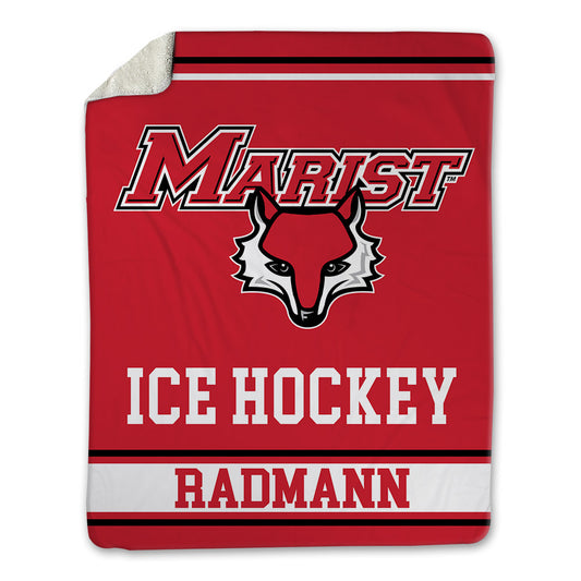 Marist - NCAA Men's Ice Hockey : Kevin Radmann - Blanket-0