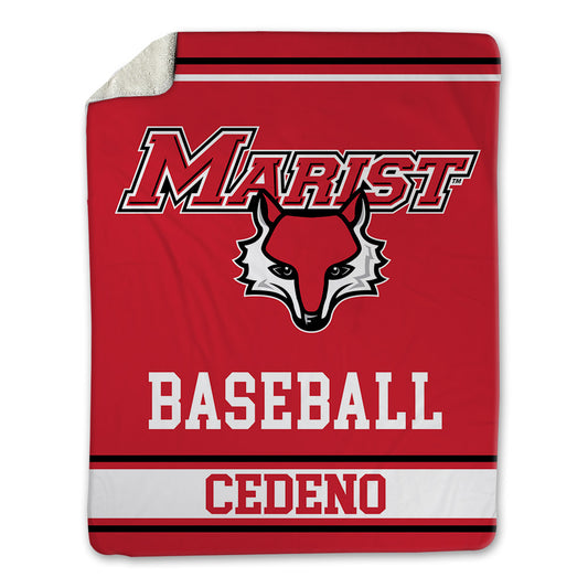 Marist - NCAA Baseball : Luis Cedeno - Blanket-0