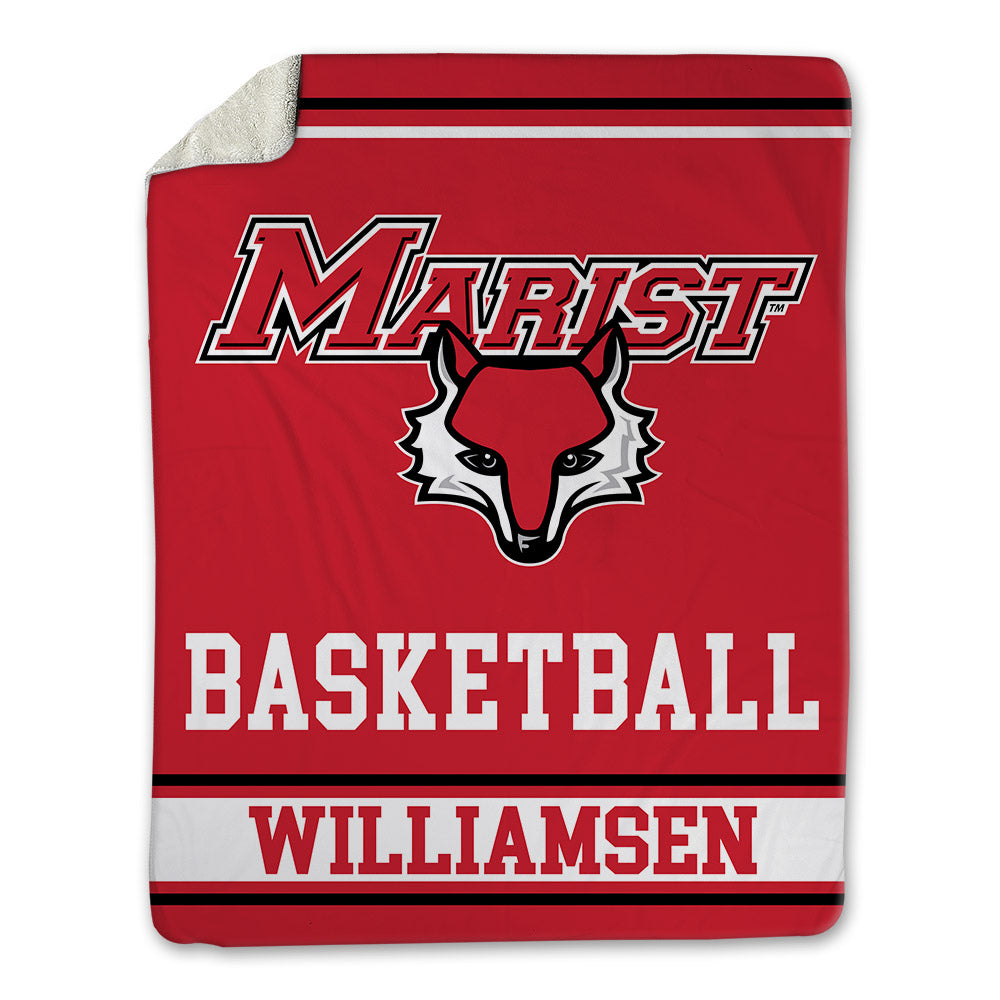 Marist - NCAA Women's Basketball : Danielle Williamsen - Blanket-0