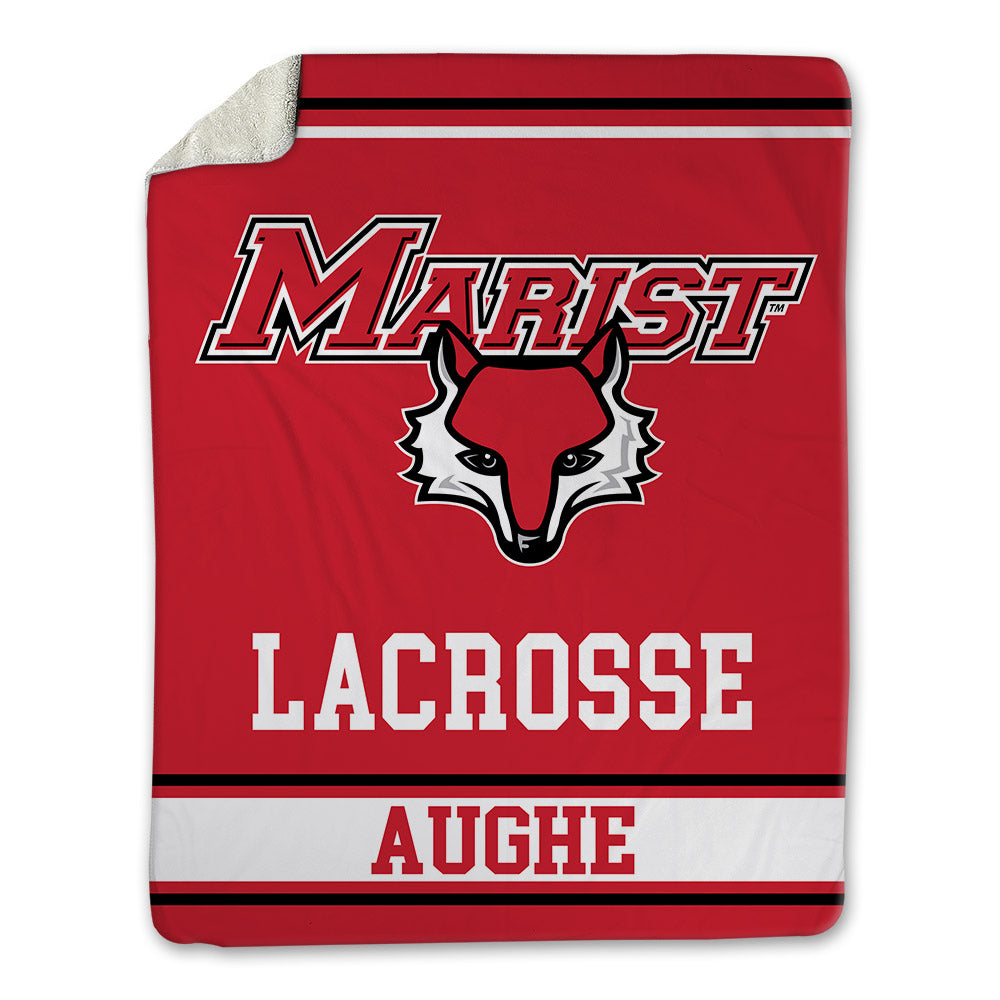 Marist - NCAA Men's Lacrosse : Conner Aughe - Blanket-0