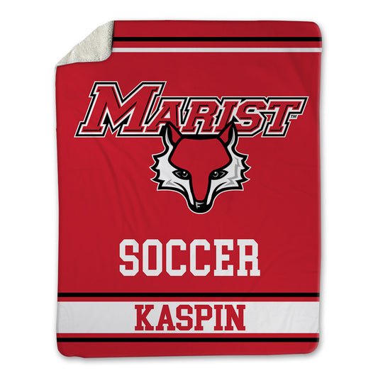 Marist - NCAA Men's Soccer : Ben Kaspin - Blanket-0
