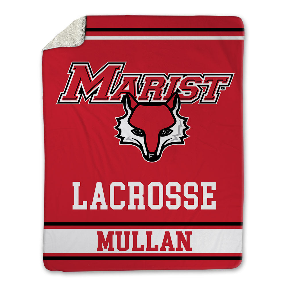 Marist - NCAA Men's Lacrosse : Andrew Mullan - Blanket-0