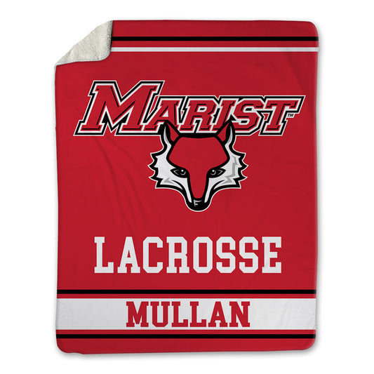 Marist - NCAA Men's Lacrosse : Andrew Mullan - Blanket-0