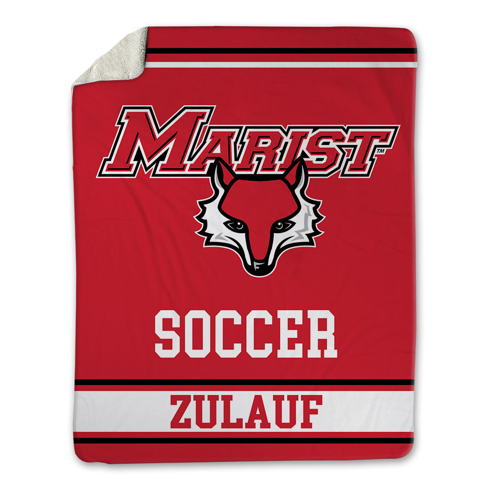 Marist - NCAA Men's Soccer : Jason Zulauf - Blanket-0