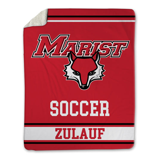 Marist - NCAA Men's Soccer : Jason Zulauf - Blanket-0