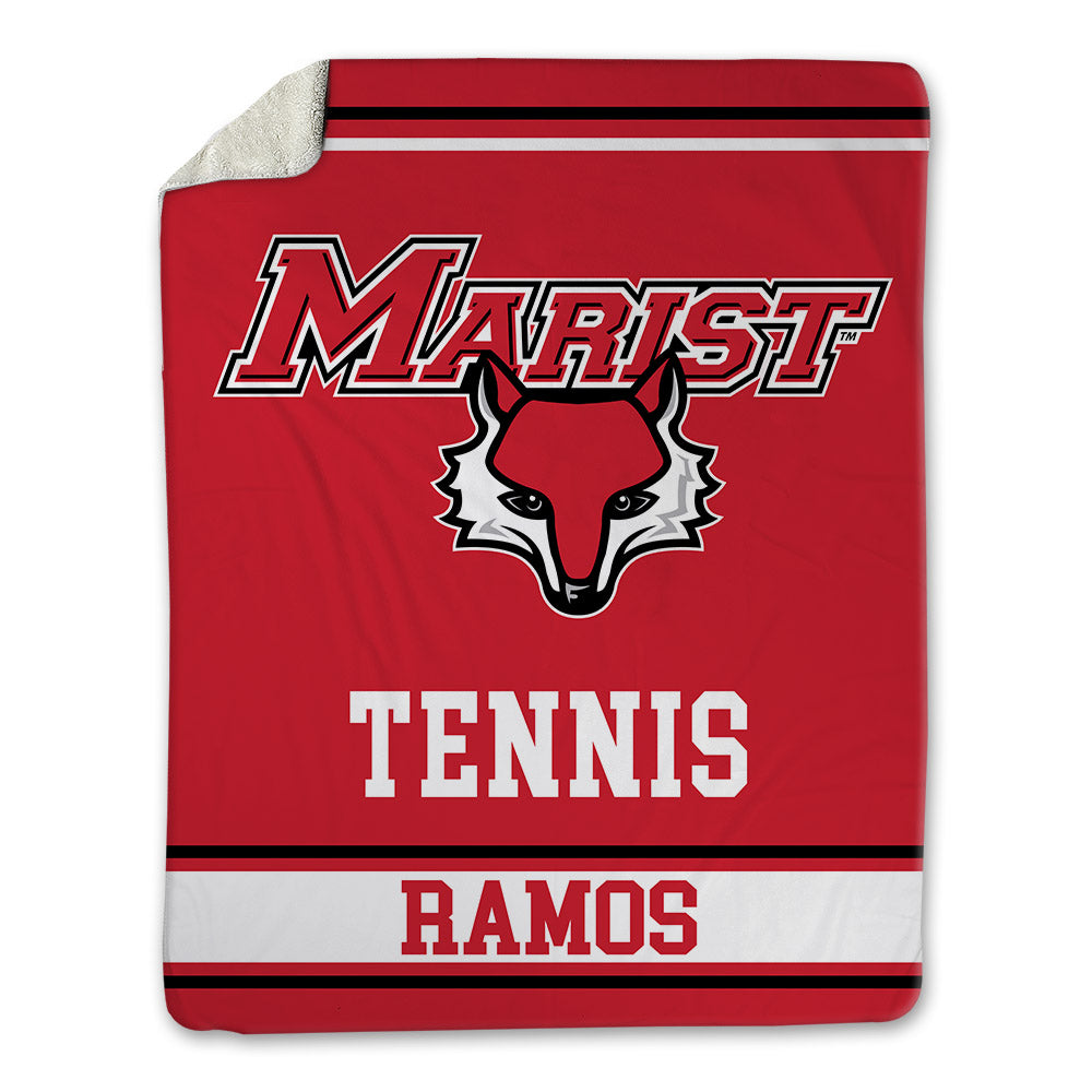 Marist - NCAA Men's Tennis : Brandon Ramos - Blanket-0