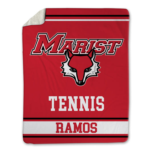 Marist - NCAA Men's Tennis : Brandon Ramos - Blanket-0