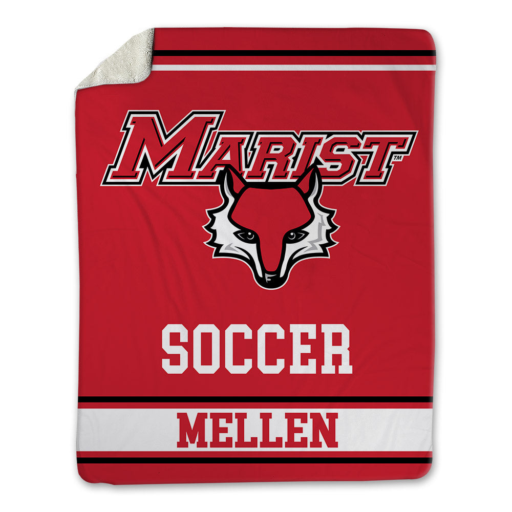 Marist - NCAA Men's Soccer : Noah Mellen - Blanket-0