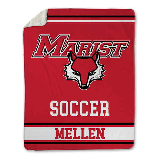 Marist - NCAA Men's Soccer : Noah Mellen - Blanket-0