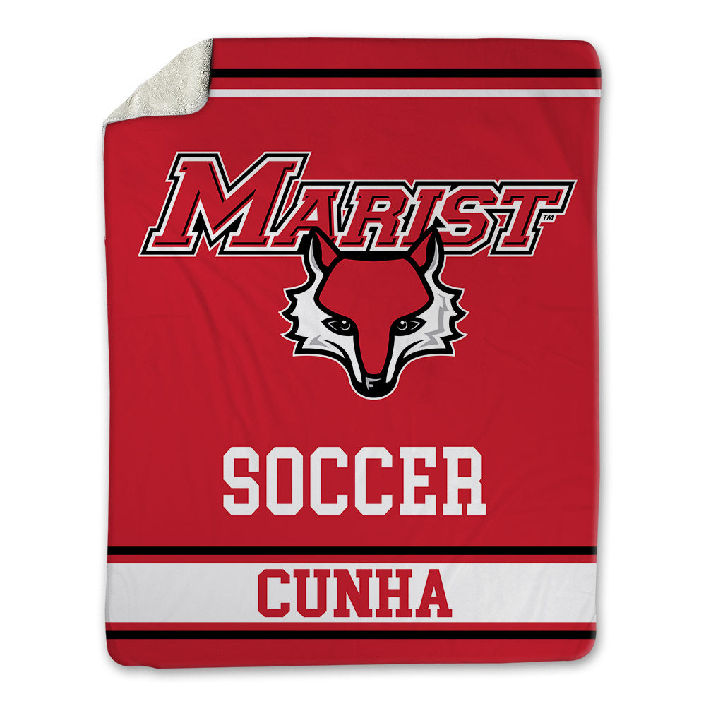 Marist - NCAA Men's Soccer : Skyler Cunha - Blanket-0