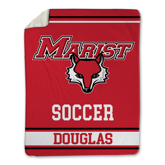 Marist - NCAA Men's Soccer : Miles Douglas - Blanket-0