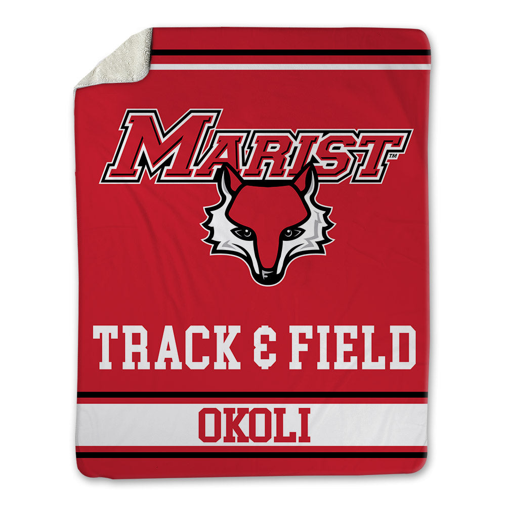 Marist - NCAA Men's Track & Field : Miracle Okoli - Blanket-0