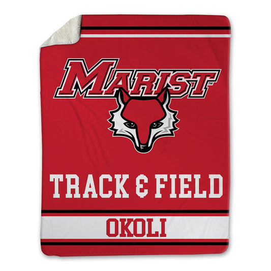 Marist - NCAA Men's Track & Field : Miracle Okoli - Blanket-0