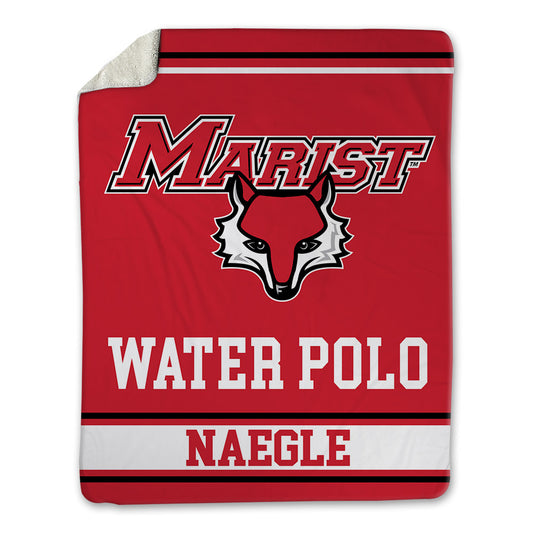 Marist - NCAA Women's Water Polo : Paige Naegle - Blanket-0