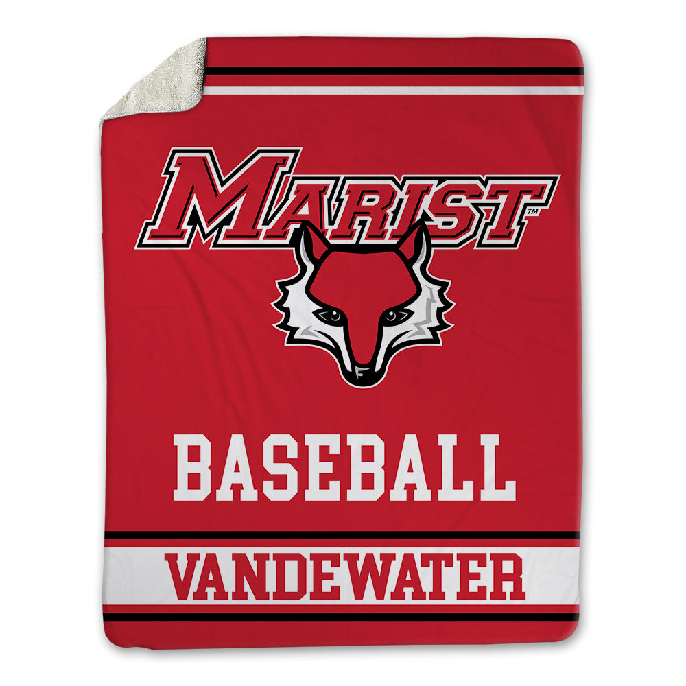 Marist - NCAA Baseball : Ryan VanDeWater - Blanket-0
