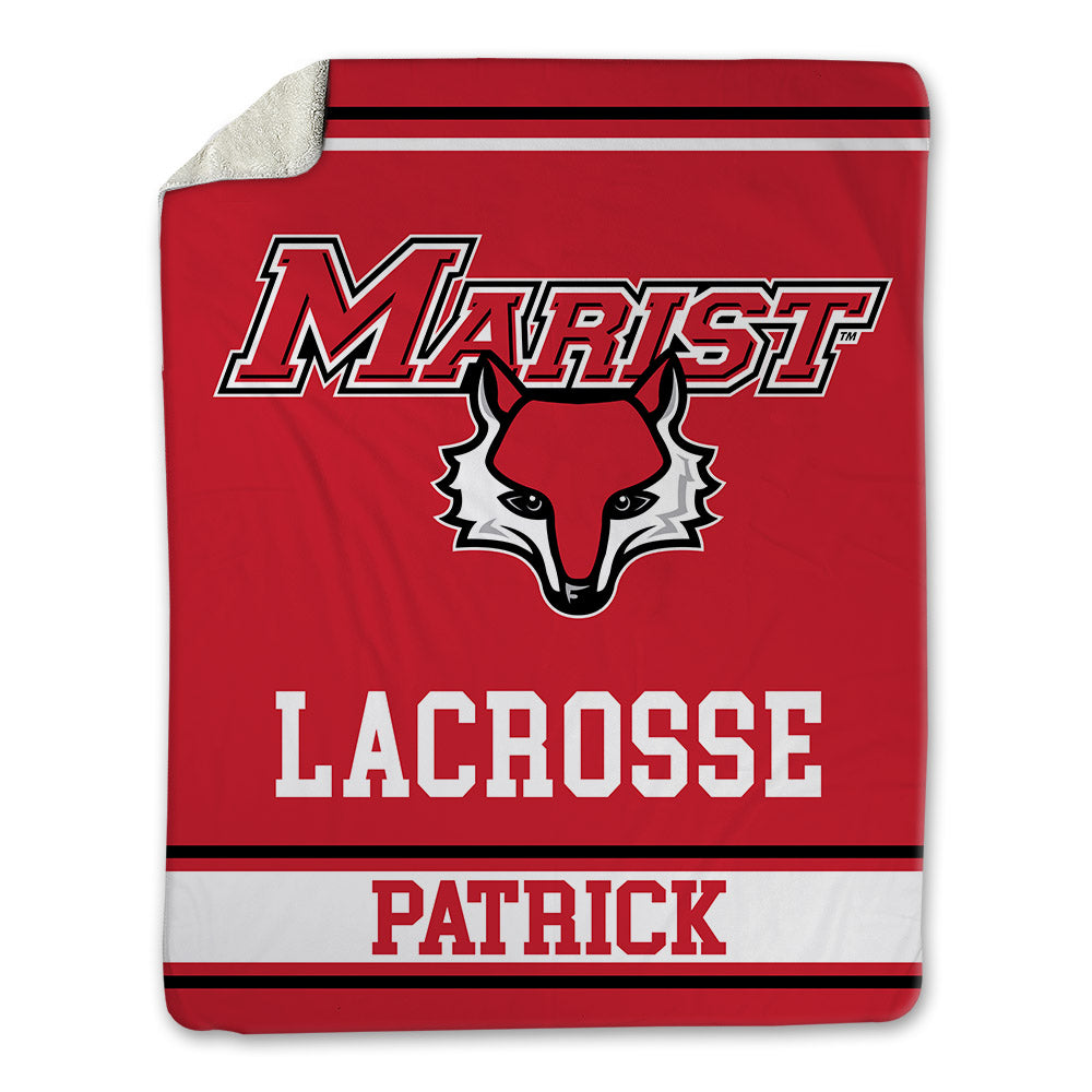 Marist - NCAA Men's Lacrosse : Collin Patrick - Blanket-0