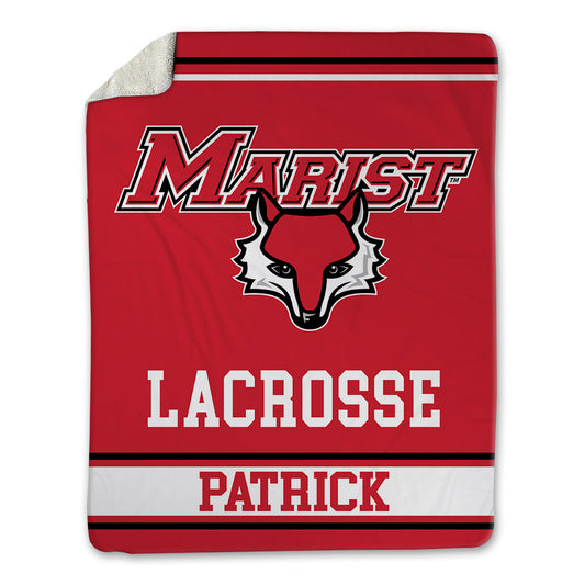 Marist - NCAA Men's Lacrosse : Collin Patrick - Blanket-0