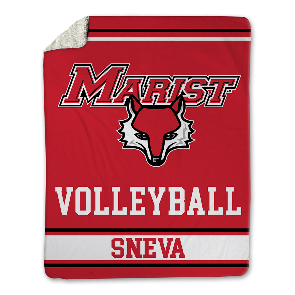 Marist - NCAA Women's Volleyball : Vallane Sneva - Blanket-0