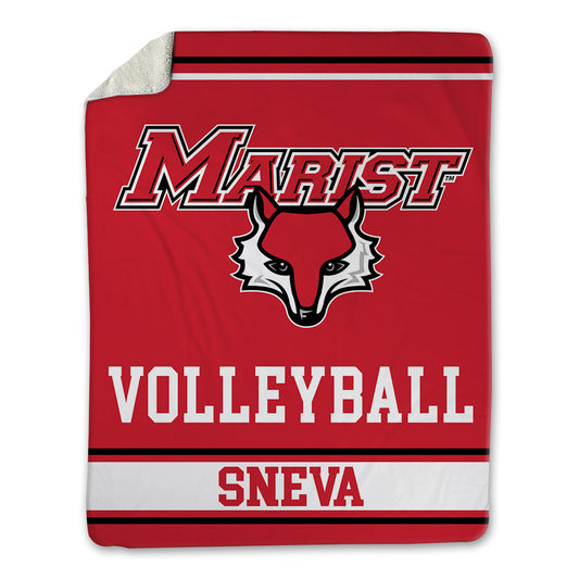 Marist - NCAA Women's Volleyball : Vallane Sneva - Blanket-0