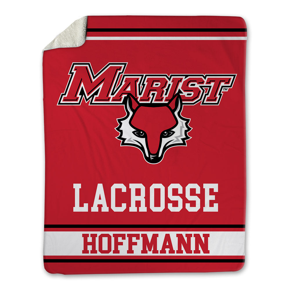 Marist - NCAA Men's Lacrosse : Derek Hoffmann - Blanket-0