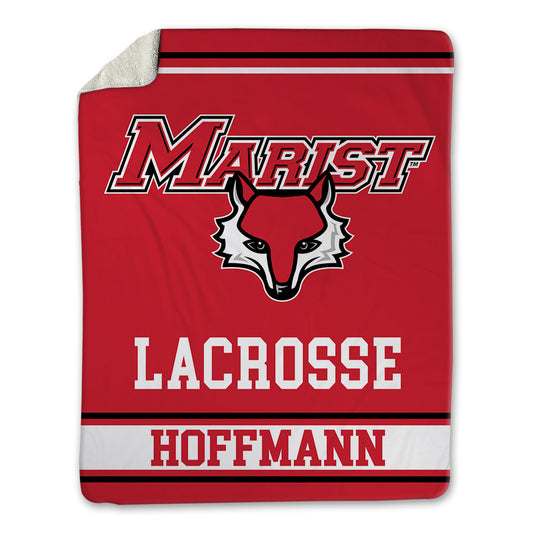 Marist - NCAA Men's Lacrosse : Derek Hoffmann - Blanket-0