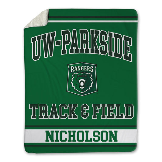 UW Parkside - NCAA Men's Track & Field : Michael Nicholson - Blanket-0