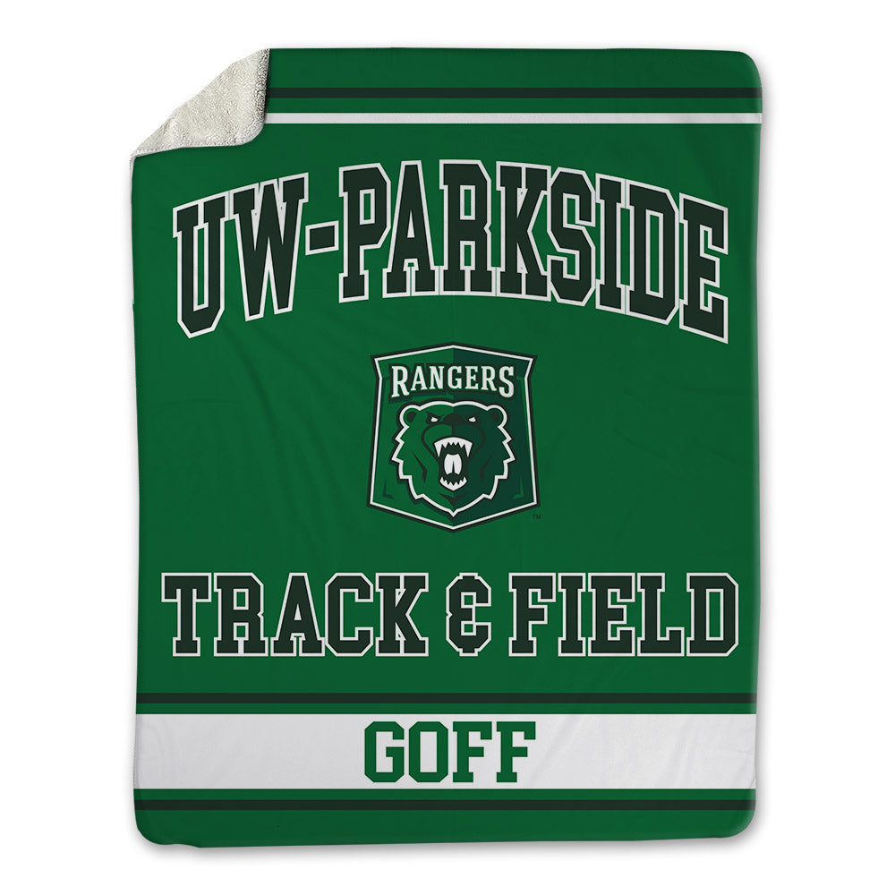 UW Parkside - NCAA Men's Track & Field : Corey Goff - Blanket-0