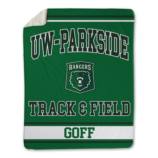 UW Parkside - NCAA Men's Track & Field : Corey Goff - Blanket-0