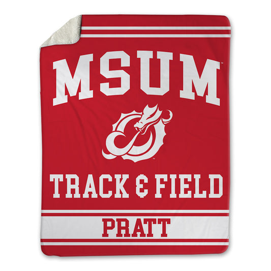MSUM - NCAA Women's Track & Field : Tylah Pratt - Blanket-0