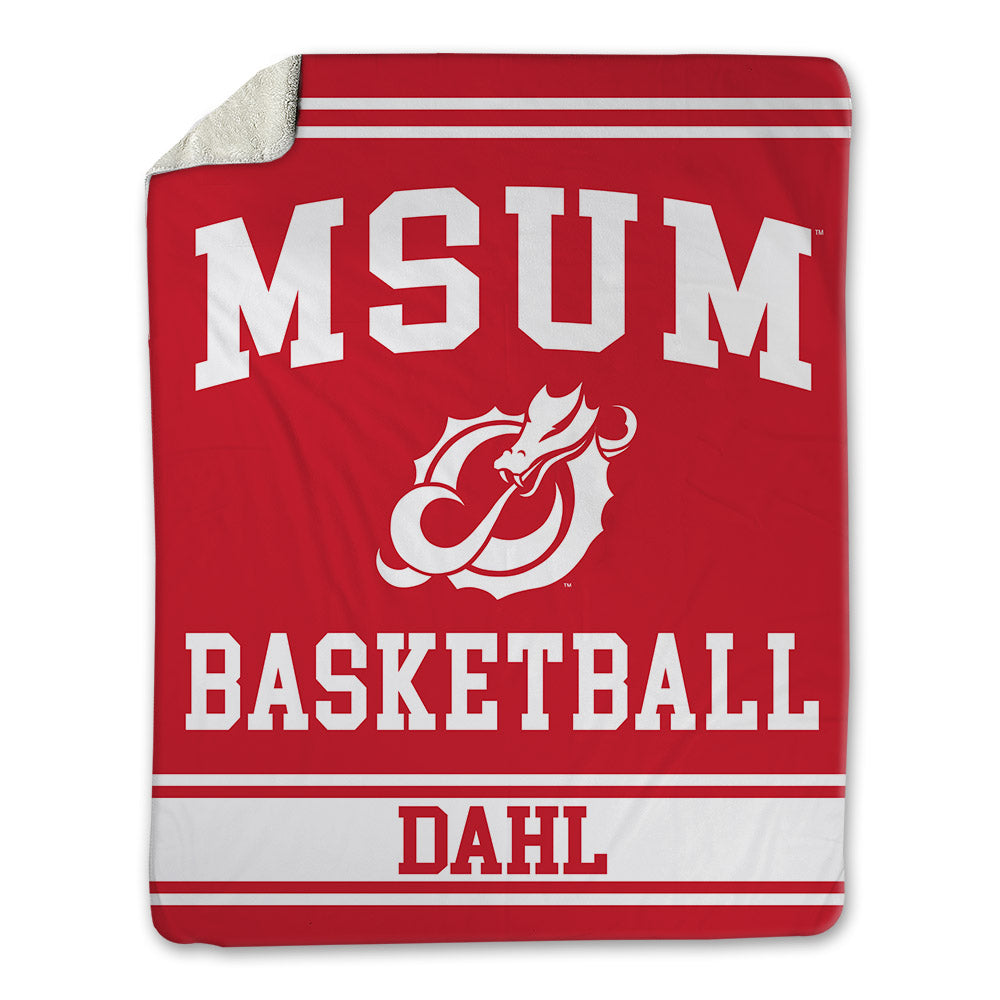 MSUM - NCAA Women's Basketball : Sydney Dahl - Blanket-0