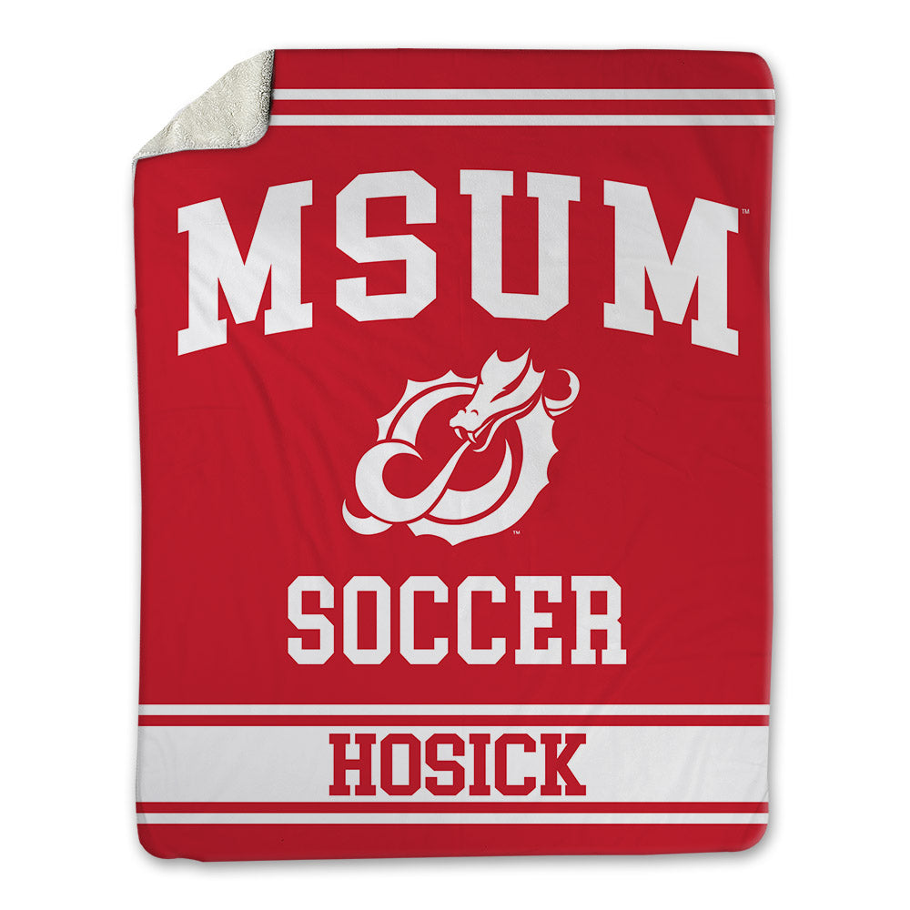 MSUM - NCAA Women's Soccer : Camryn Hosick - Blanket-0