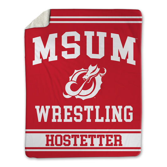 MSUM - NCAA Wrestling : Gunner Hostetter - Blanket-0