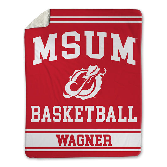 MSUM - NCAA Women's Basketball : Adie Wagner - Blanket-0