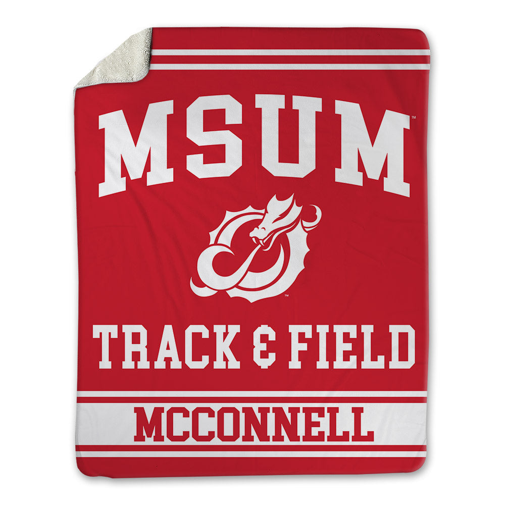 MSUM - NCAA Women's Track & Field : Kaitlyn McConnell - Blanket-0