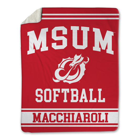 MSUM - NCAA Softball : Sami Macchiaroli - Blanket-0