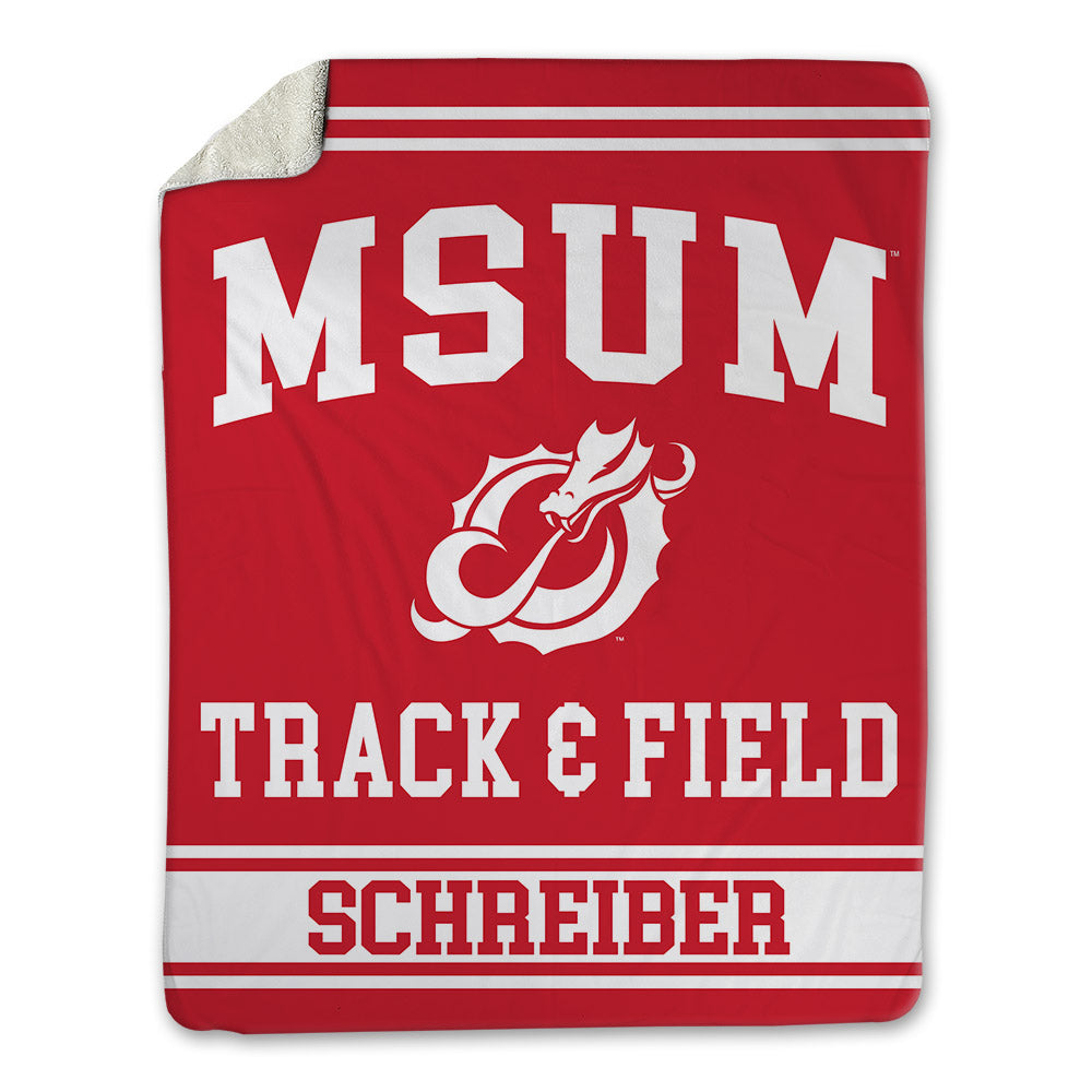 MSUM - NCAA Women's Track & Field : McKenna Schreiber - Blanket-0